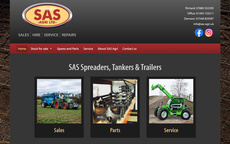 SAS Agri - Spreaders, Tankers & Trailers