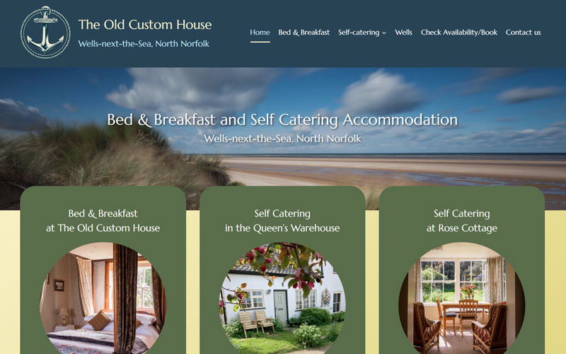 The Old Custom House Bed & Breakfast, Wells