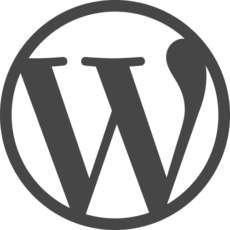 The WordPress logo